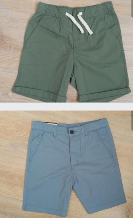 Šortky h&m 2 ks, nenosené, h&m,140