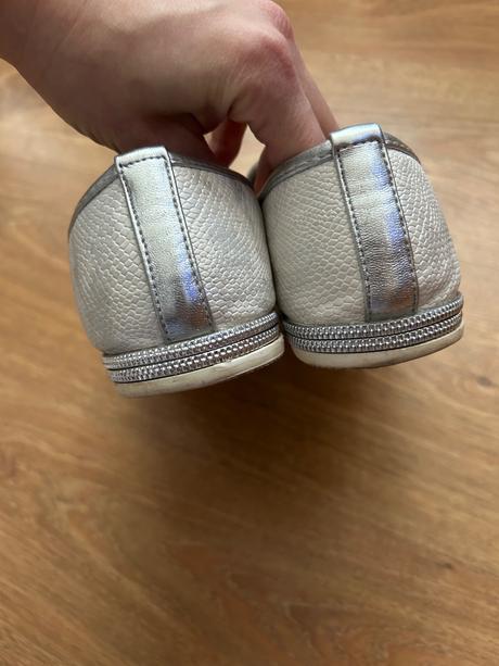 Kožené balerínky, 38