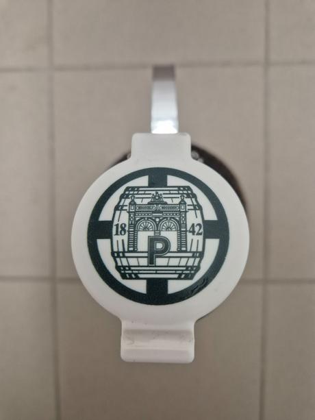 Fľaša sklená pilsner urquel 2l s kovovým uchom, 