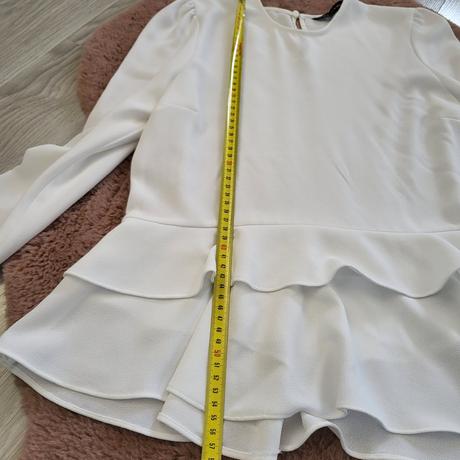Xs/s peplum bluzka, zara,s