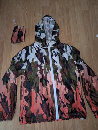 Tenká bunda zložiteľná do vrecka, 140