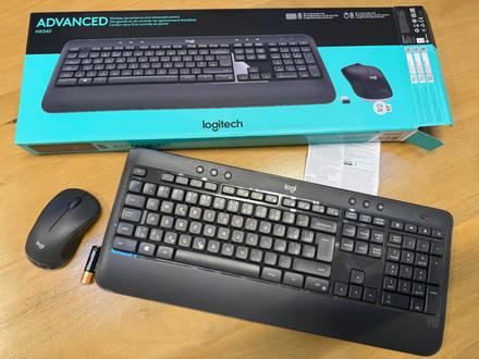 Klávesnica s myšou logitech mk540 cz + sk,