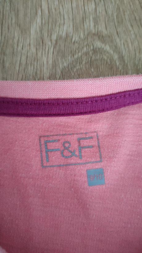 Krásne dievčenské pyžamo f&f, 9-10 r., f&f,140