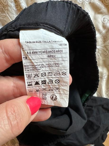 Benetton nohavice, benetton,140