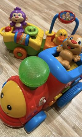 Fisher price psikov vlacik, 