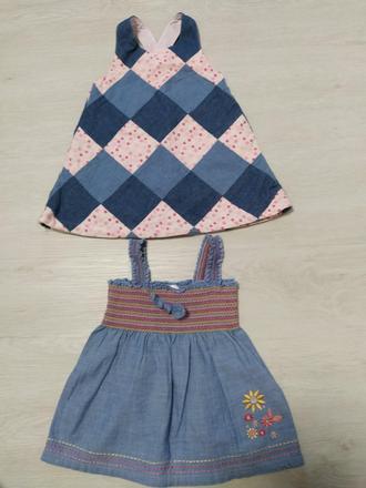 Riflové šaty 0-3 mesiacov, next,62