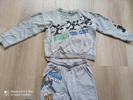 Mikiny + tepláky tom jerry, 122–134