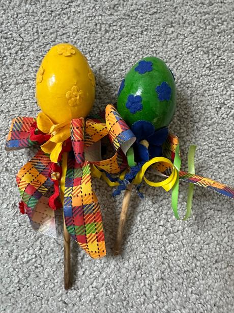 Veľká noc zápich vajíčka 2 kusy, 