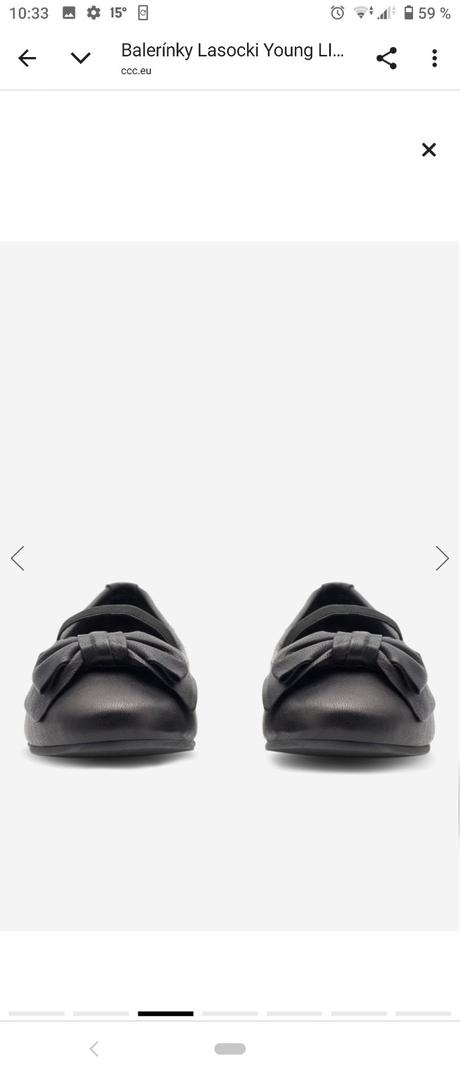 Lasocki nádherné kožené čierne nové balerínky, lasocki,31
