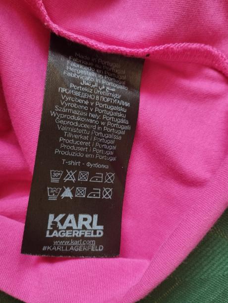 Karl lagerfeld original damske krasne tricko s/m, s