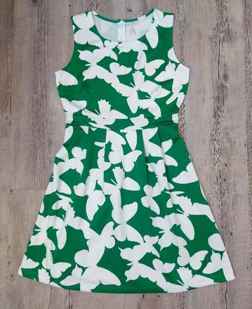 Zeleno biele šaty, 40
