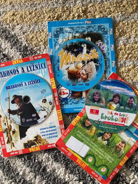 Dvd mrázik, ako sa krotia krokodíly, krakonoš, 