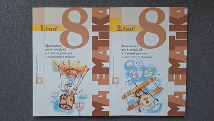 Matematika 1. a 2. časť, učebnica pre 8. ročník zš,