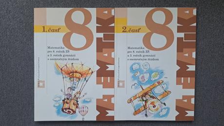 Matematika 1. a 2. časť, učebnica pre 8. ročník zš,