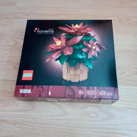 Lego botanicals 10370, poinsettia, originál, nové, 