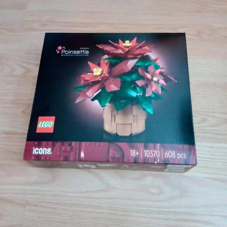 Lego botanicals 10370, poinsettia, originál, nové, 