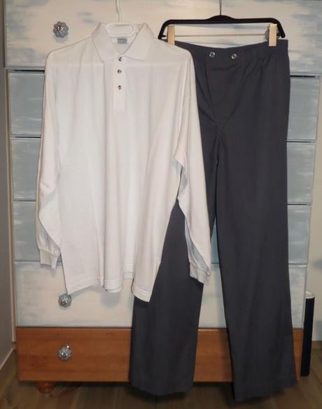 Pyžamový spodný diel + tričko, xl