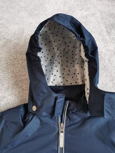 Nepremokavá bundička ako nová, tchibo,128