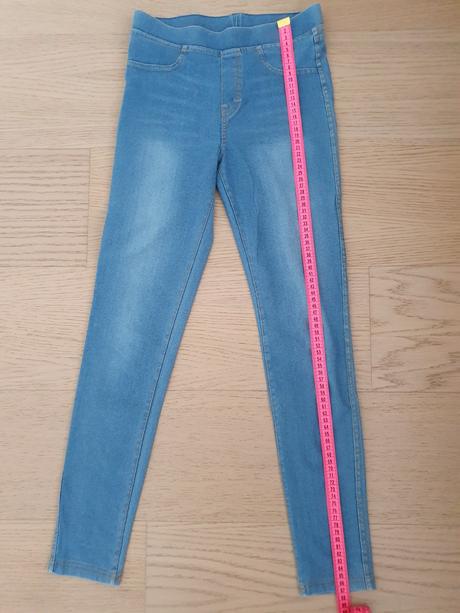 Strečové tenké nohavice h&m 152cm, h&m,152