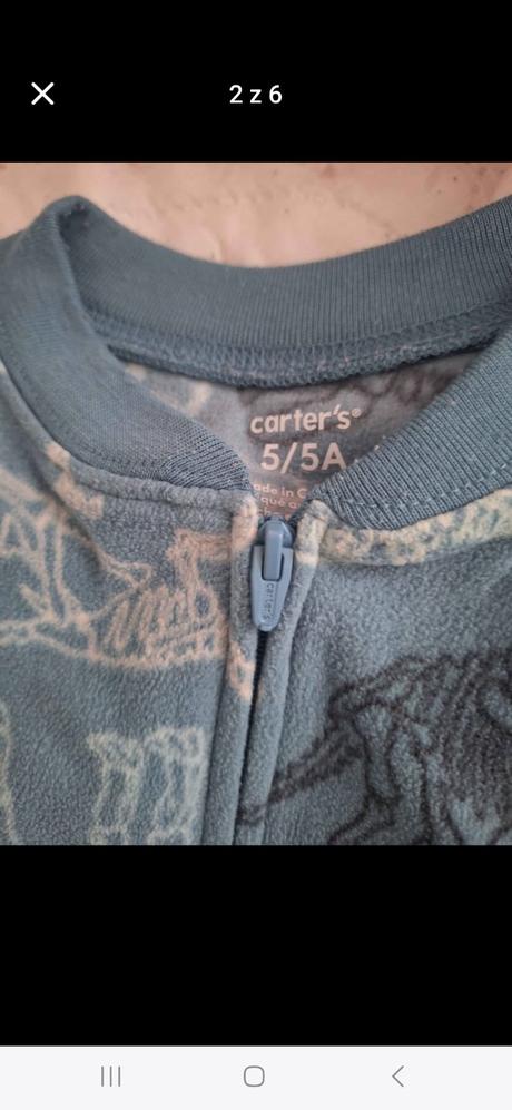 Teple pyzamka, carter's,110