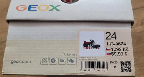 Tenisky geox, geox,24