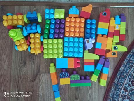 Mega duplo, mega blocks, 