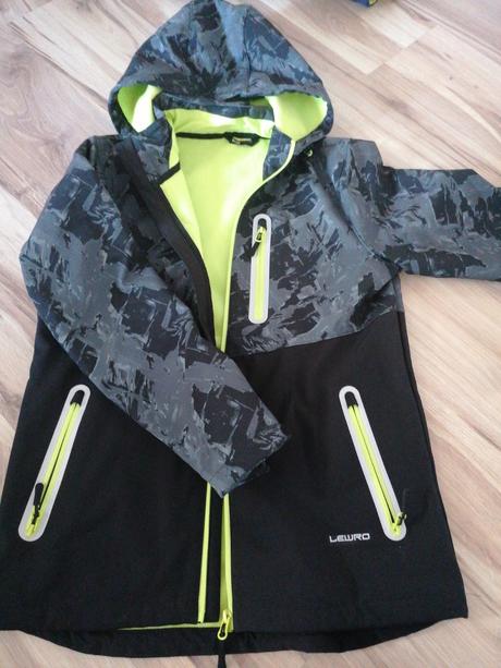 Softshellova bunda 164/179, lewro,164