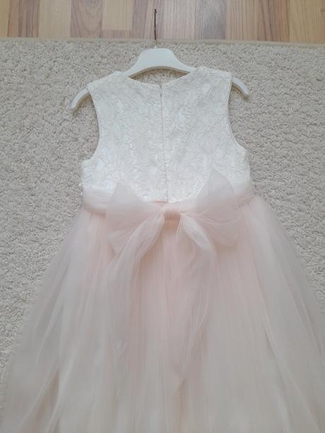 Tylové šaty pink girls s bolerkom 146/152, 146