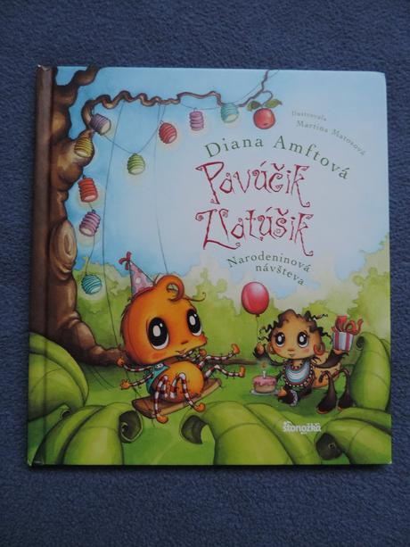 Knihy pavúčik zlatúšik, 4 ks, 