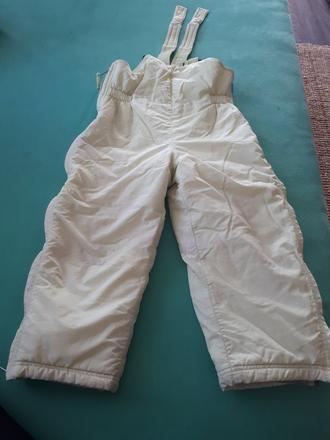 Oteplovacky - extra zipsy pozdlz nohavice, decathlon,104