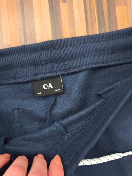 Modré tepláky c&a 164 nové, c&a,164