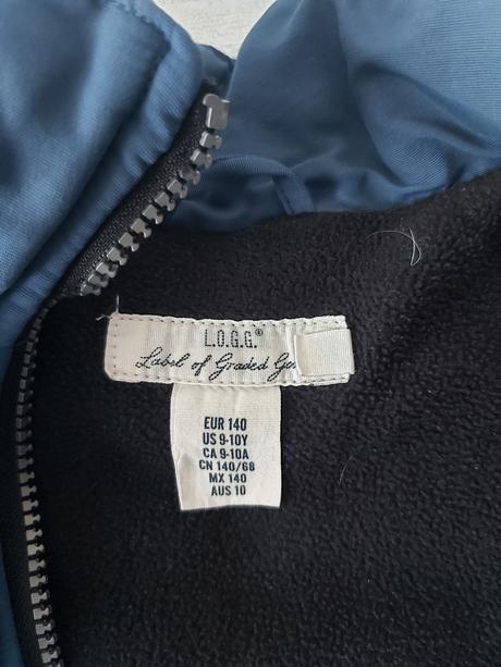 Zimná bunda,140cm, l.o.g.g.,140