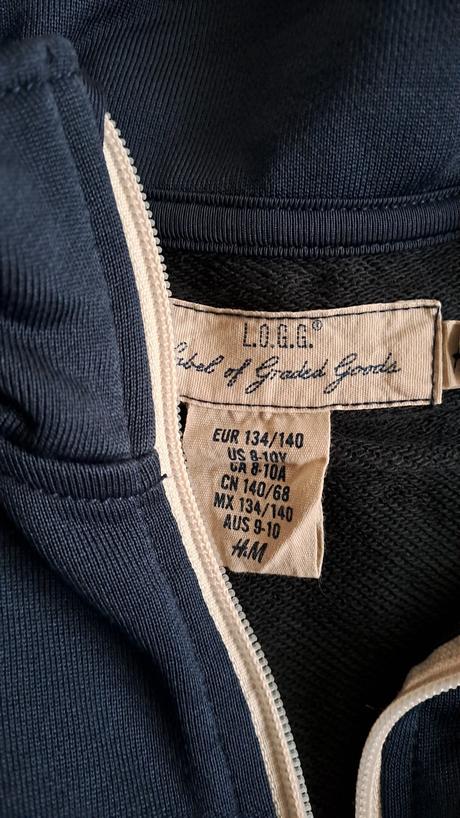 Mikina 134/140, h&m,134