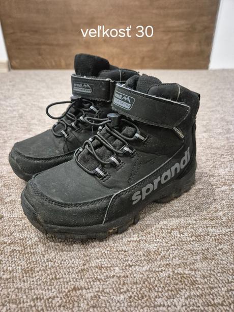 Zimné čižmy, sprandi,30