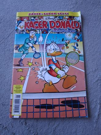 Káčer donald disney komiks časopis kniha, 