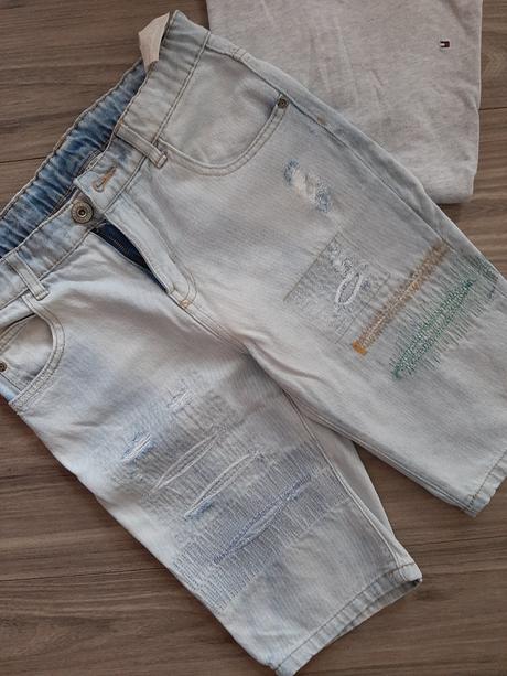 Džínsové kraťase, zara,140