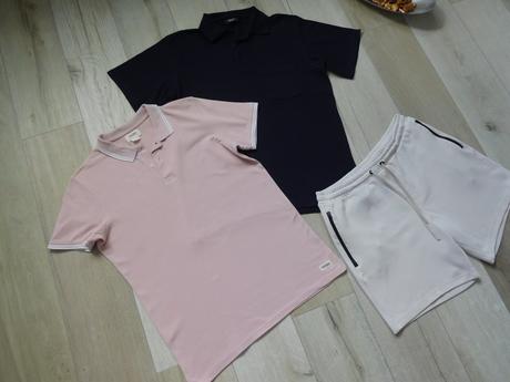Polokošeľa 2 kusy+ krátke nohavice bavlnené-m,, m