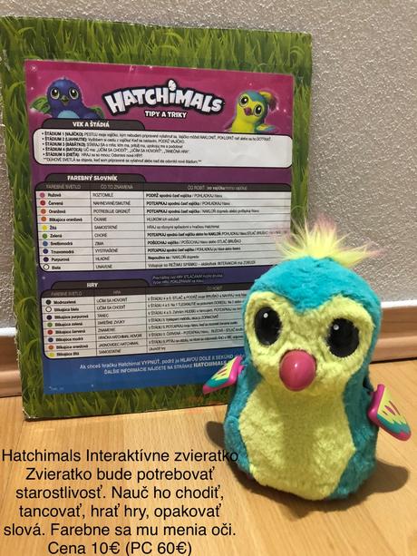 Hatchimals - interaktívne zvieratko, 