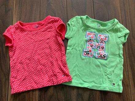 Tričká tommy hilfiger 6-9 mesiacov, tommy hilfiger,74