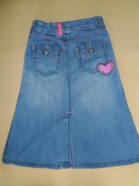 Dlhá riflová suknička, next,110