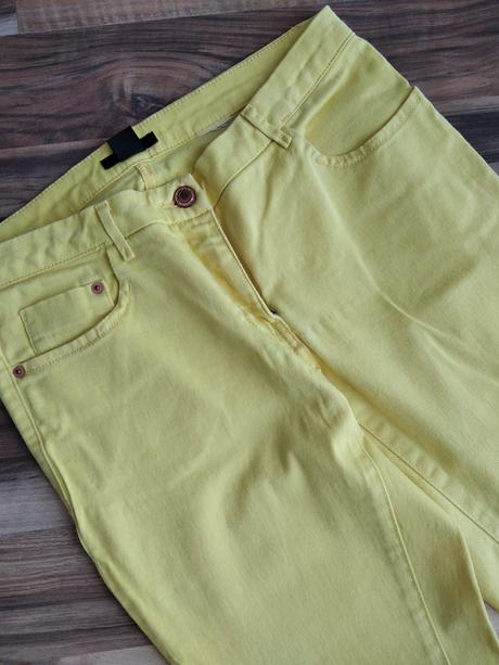 Riflové nohavice, h&m,38