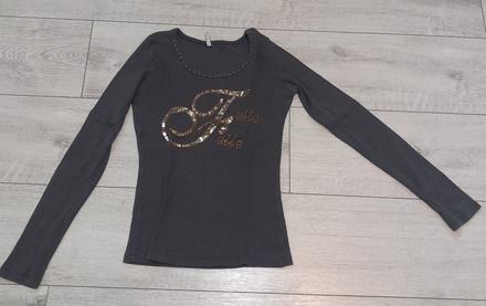 Úzke tričko s dlhým rukavom, 152