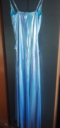 Spolocenske saty modre, s