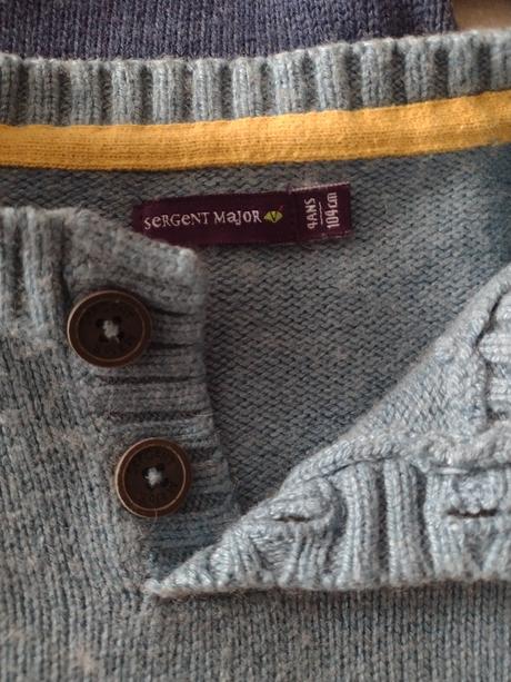 Chlapčenské svetriky, sergent major,104