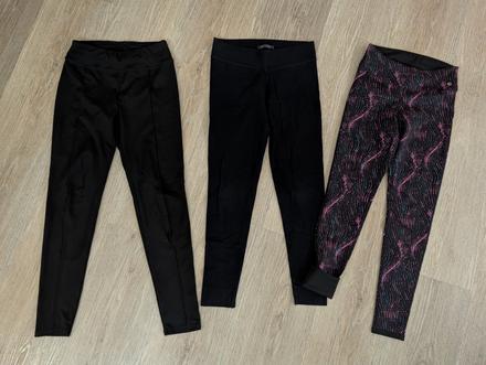 3x legíny, veľ. m, m