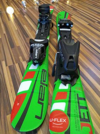 Detské lyže elan 80 cm u-flex, elan,80-89 cm