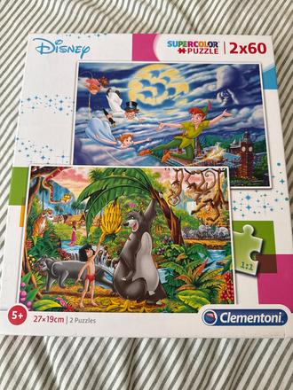 Puzzle peter pan maugli, 