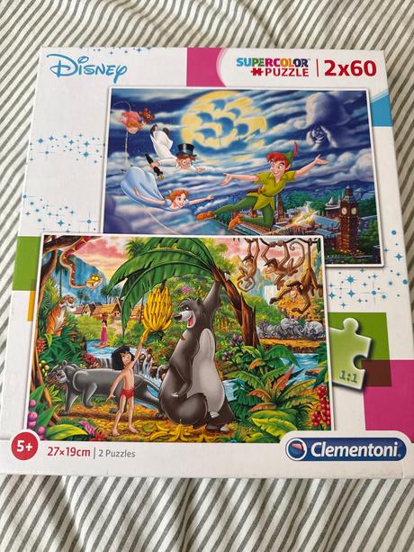 Puzzle peter pan maugli, 