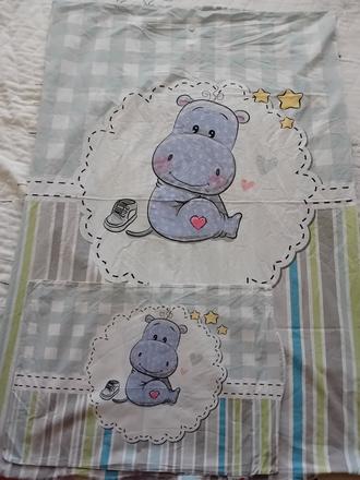 Postelna bielizen do postielky, šírka (cm): 90,dĺžka (cm): 130