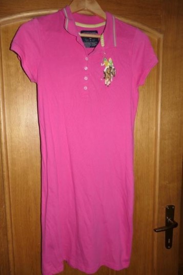U.s.polo assn sportovoelegantne letne saty s/m, s